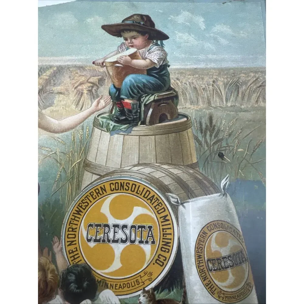 CERESOTA FLOUR Calendar 1903 MINNEAPOLIS, NORTHWESTERN CONSOLIDATED MILL Co